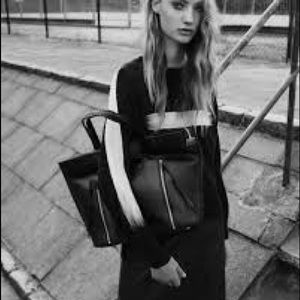 Allsaints Fleur De Lis East West Tote